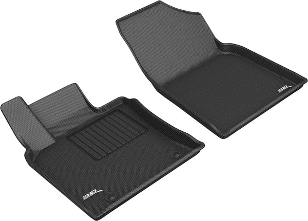 3D MAXpider KAGU Floor Mat for 2019-2024 TOYOTA AVALON  - BLACK - 1ST ROW - L1TY24511509 [2022 2021 2020 2019 2018 2017 2016 2015]