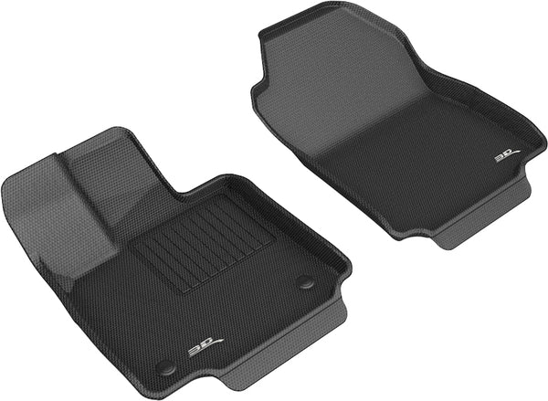 3D MAXpider KAGU Floor Mat for 2019-2023 TOYOTA RAV4  - BLACK - 1ST ROW - L1TY25411509 [2022 2021 2020]