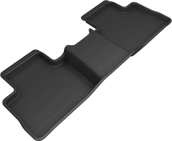 3D MAXpider KAGU Floor Mat for 2019-2023 TOYOTA RAV4 HYBRID / VENZA  - BLACK - 2ND ROW - L1TY25521509 [2023 2022 2021 2020 2019]