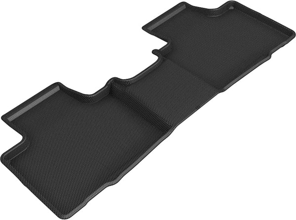 3D MAXpider KAGU Floor Mat for 2020-2023 TOYOTA HIGHLANDER  - BLACK - 2ND ROW - L1TY26221509 [2023 2022 2021 2020 2019 2018]