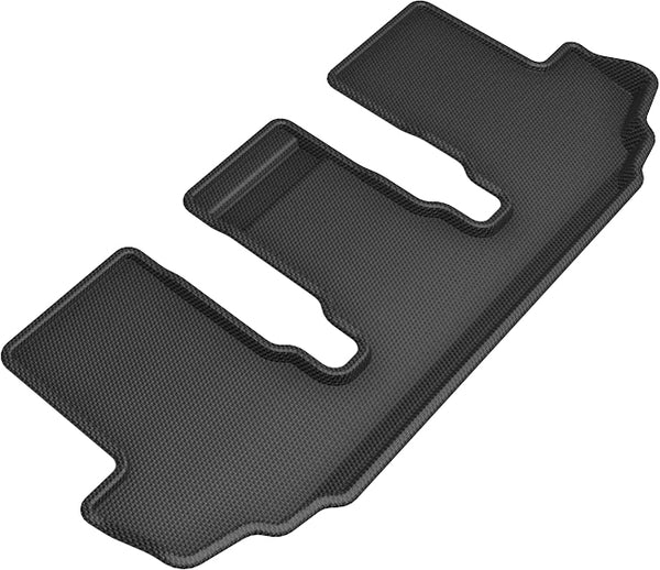 3D MAXpider KAGU Floor Mat for 2020-2023 TOYOTA HIGHLANDER  - BLACK - 3RD ROW - L1TY26231509 [2023 2022 2021 2020 2019 2018]