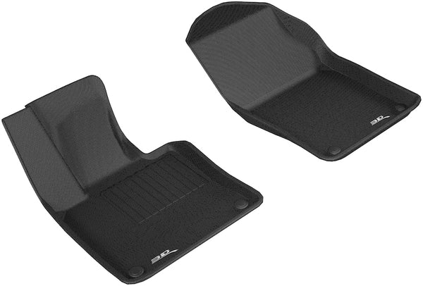 3D MAXpider KAGU Floor Mat for 2017-2023 VOLVO S90/ V90  - BLACK - 1ST ROW - L1VV02211509 []