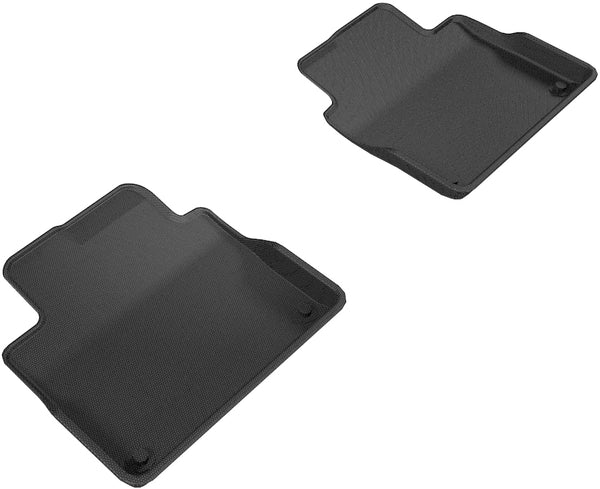 3D MAXpider KAGU Floor Mat for 2017-2023 VOLVO S90/ V90  - BLACK - 2ND ROW - L1VV02221509 []