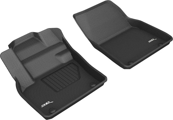 3D MAXpider KAGU Floor Mat for 2019-2023 VOLVO XC40  - BLACK - 1ST ROW - L1VV03011509 []