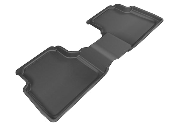 3D MAXpider KAGU Floor Mat for 2009-2019 VOLKSWAGEN TIGUAN/ TIGUAN LIMITED  - BLACK - 2ND ROW - L1VW02121509 []