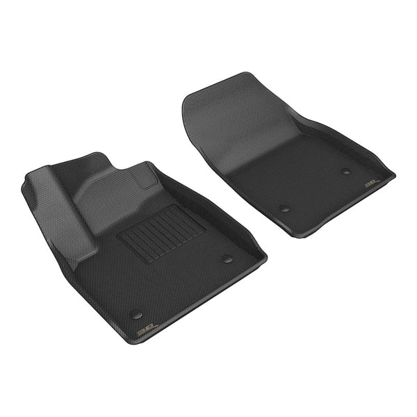 3D MAXpider KAGU Floor Mat for 2023-2023 CADILLAC LYRIQ  - BLACK - 1ST ROW - L1CD02511509 [2022 2021 2020 2019 2018 2017 2016 2015 2014 2013 2012 2011]