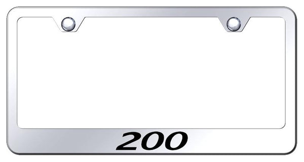 Chrysler Chrysler 200 Chrome Laser Etched Standard License Frame - LF.200.EC