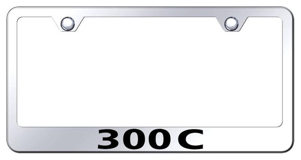 Chrysler 300C Chrome Laser Etched Standard License Frame - LF.30C.EC