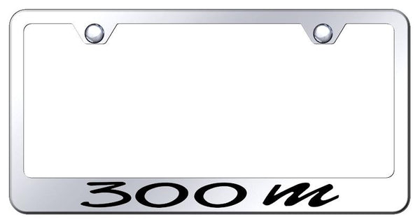 Chrysler 300m Chrome Laser Etched Standard License Frame - LF.30M.EC