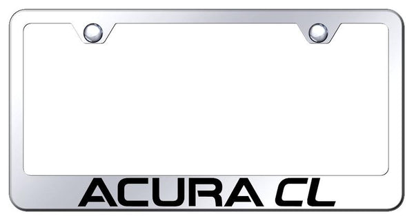 Acura Acura CL Chrome Laser Etched Standard License Frame - LF.ACL.EC