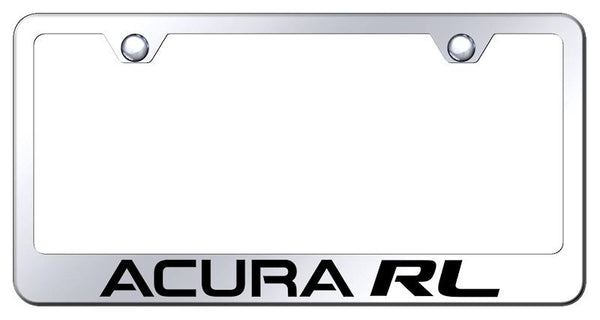 Acura Acura RL Chrome Laser Etched Standard License Frame - LF.ARL.EC