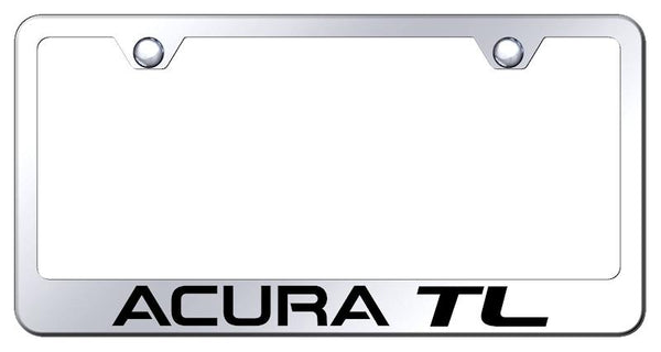 Acura Acura TL Chrome Laser Etched Standard License Frame - LF.ATL.EC