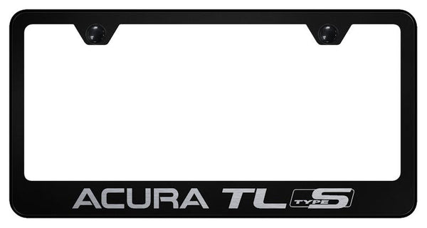 Acura Acura TL Type S Black Laser Etched Standard License Frame - LF.ATLS.EB