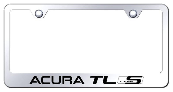 Acura Acura TL Type S Chrome Laser Etched Standard License Frame - LF.ATLS.EC