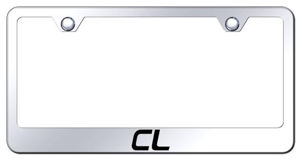 Acura CL Chrome Laser Etched Standard License Frame - LF.CL.EC