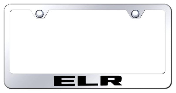 Cadillac ELR Chrome Laser Etched Standard License Frame - LF.ELR.EC