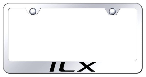 Acura ILX Chrome Laser Etched Standard License Frame - LF.ILX.EC