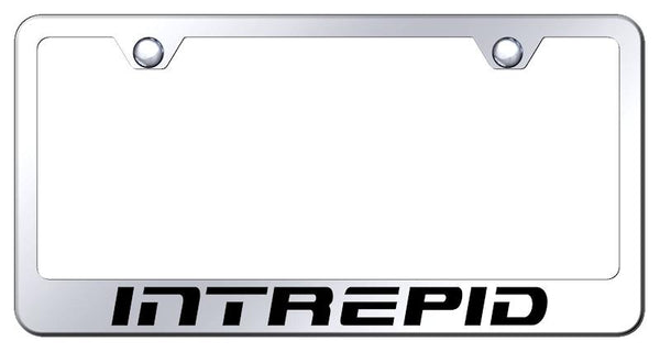 Dodge Intrepid Chrome Laser Etched Standard License Frame - LF.INR.EC