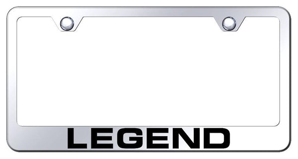 Acura Legend Chrome Laser Etched Standard License Frame - LF.LEG.EC