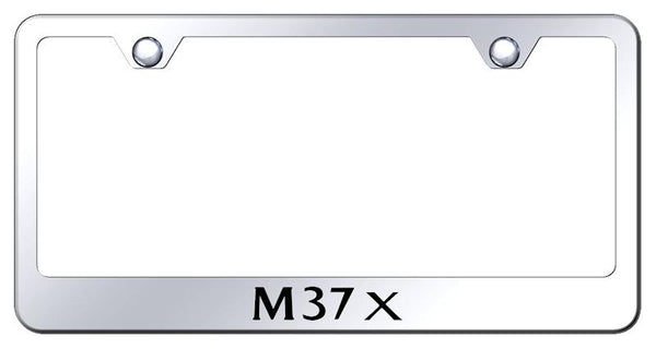 Infiniti M37X Chrome Laser Etched Standard License Frame - LF.M37X.EC