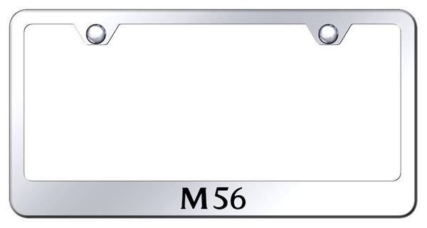 Infiniti M56 Chrome Laser Etched Standard License Frame - LF.M56.EC