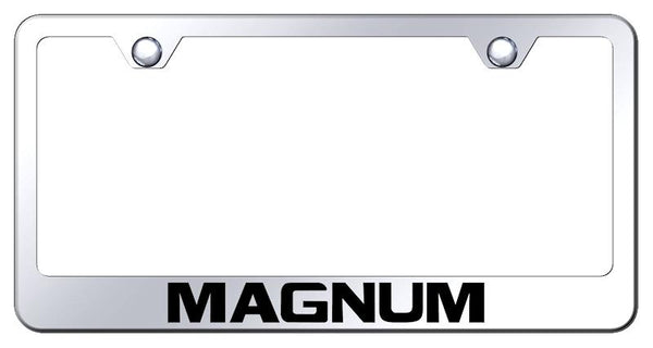 Dodge Magnum Chrome Laser Etched Standard License Frame - LF.MAG.EC