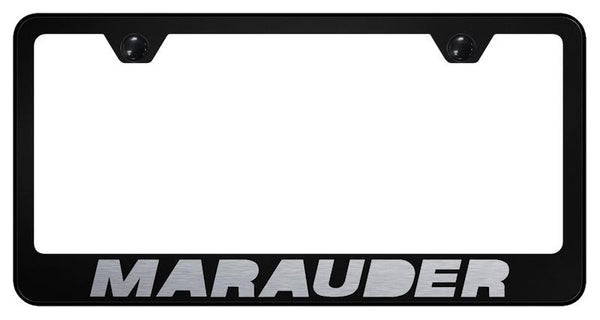 Mercury Marauder Black Laser Etched Standard License Frame - LF.MAR.EB