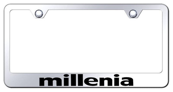 Mazda Millenia Chrome Laser Etched Standard License Frame - LF.MIL.EC