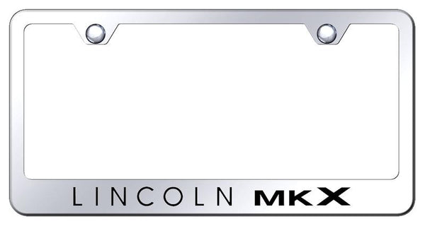 Lincoln MKX Chrome Laser Etched Standard License Frame - LF.MKX.EC