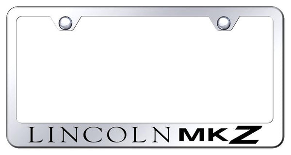 Lincoln MKZ Chrome Laser Etched Standard License Frame - LF.MKZ.EC