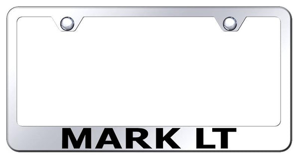 Lincoln Mark LT Chrome Laser Etched Standard License Frame - LF.MLT.EC