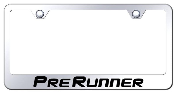 Toyota Prerunner Chrome Laser Etched Standard License Frame - LF.PRR.EC