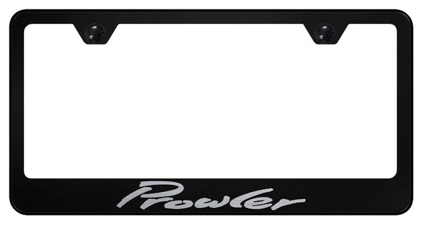 Chrysler Prowler Black Laser Etched Standard License Frame - LF.PRW.EB