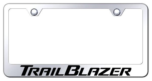 Chevrolet Trailblazer Chrome Laser Etched Standard License Frame - LF.TRL.EC