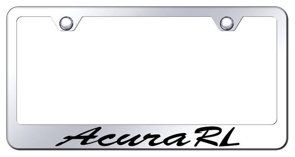 Acura Acura RL Chrome Laser Etched Standard License Frame - LFS.ARL.EC