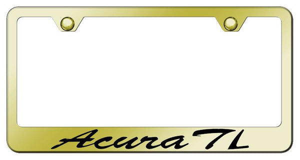 Acura Acura TL Gold Laser Etched Standard License Frame - LFS.ATL.EG