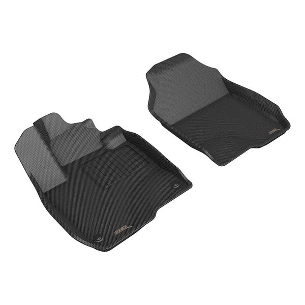 3D MAXpider KAGU FLOOR MAT for 2022-2023 HONDA HR-V   - BLACK - 1ST ROW - L1HD13111509 [2013 2012 2011]