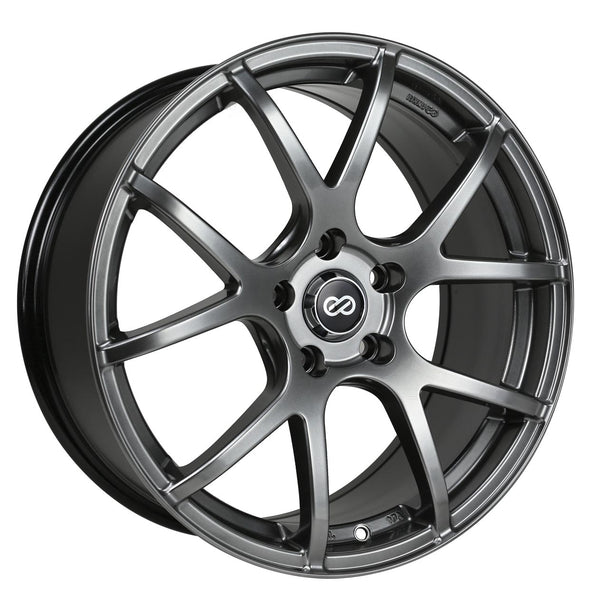 Enkei M52 Hyper Black Wheels for 2022-2022 AUDI A1 [] - 17x7.5 45 mm - 17"  - (2022)