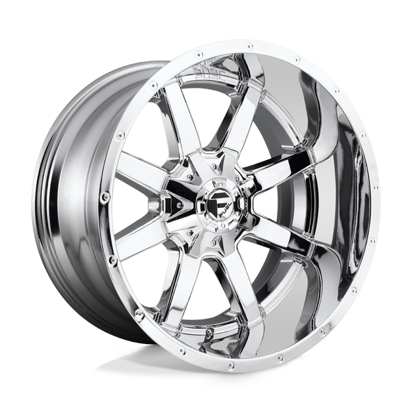 Fuel 1PC D536 MAVERICK CHROME PLATED Wheels for 2007-2021 FORD EXPEDITION [] - 20X9 1 MM - 20"  - (2021 2020 2019 2018 2017 2016 2015 2014 2013 2012 2011 2010 2009 2008 2007)