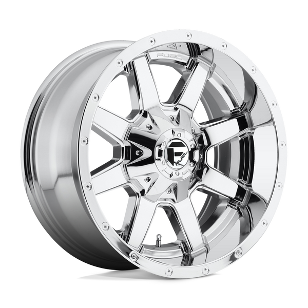 Fuel 1PC D536 MAVERICK CHROME PLATED Wheels for 2021-2022 FORD BRONCO [] - 18X9 -12 MM - 18"  - (2022 2021)