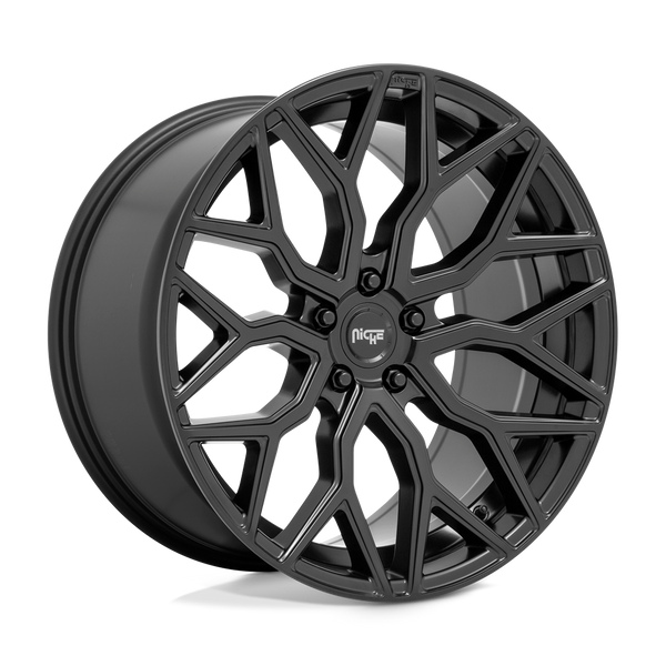 Niche 1PC M261 MAZZANTI MATTE BLACK Wheels for 2015-2020 ACURA TLX [] - 19X8.5 35 MM - 19"  - (2020 2019 2018 2017 2016 2015)