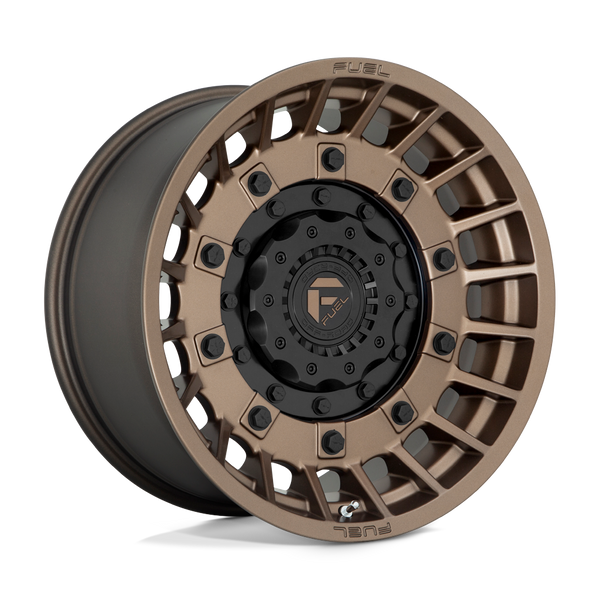 Fuel 1PC D725 MILITIA MATTE BRONZE & BLACK Wheels for 2021-2022 FORD BRONCO [] - 17X9 -12 MM - 17"  - (2022 2021)