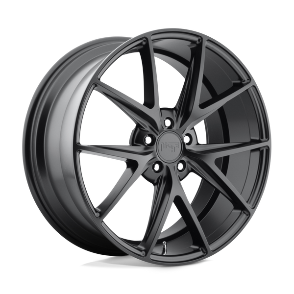 Niche 1PC M117 MISANO MATTE BLACK Wheels for 2017-2022 ACURA ILX [] - 18X8 42 mm - 18"  - (2022 2021 2020 2019 2018 2017)