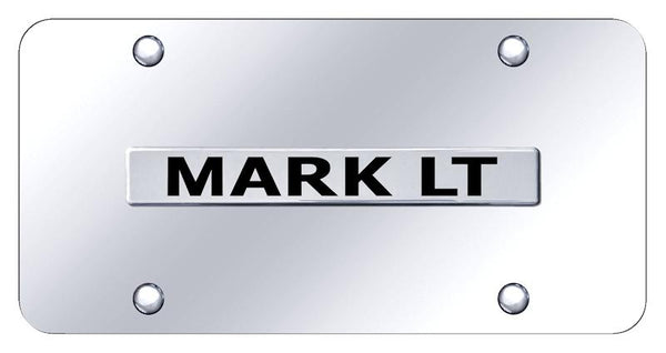 Ford Mark LT Chrome on Chrome 3D Bar License Plate - MLT.N.CC