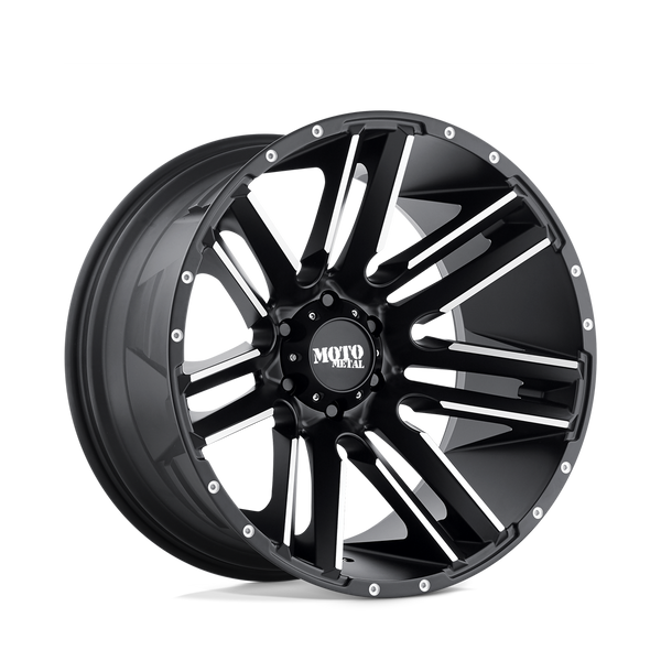 Moto Metal MO978 RAZOR SATIN BLACK MACHINED Wheels for 2021-2022 FORD BRONCO [] - 18X9 18 MM - 18"  - (2022 2021)