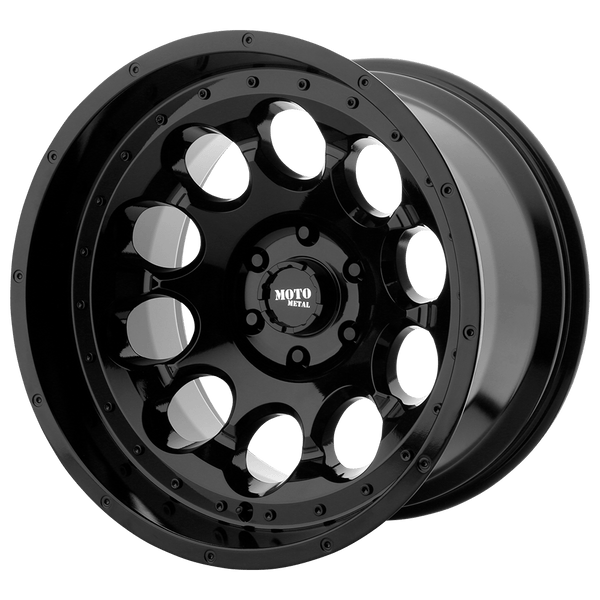 Moto Metal MO990 ROTARY GLOSS BLACK Wheels for 2021-2022 FORD BRONCO [] - 17X9 -12 MM - 17"  - (2022 2021)