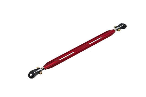 Megan Racing Rear Red Lower Brace Tie Bar for 1988-2000 Honda CIVIC - MR-SB-HC8895RL-R - (2000 1999 1998 1997 1996 1995 1994 1993 1992 1991 1990 1989 1988)