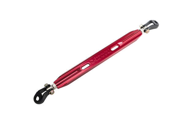 Megan Racing Rear Red Lower Brace Tie Bar for 1996-2000 Honda CIVIC - MR-SB-HC9600RL-R - (2000 1999 1998 1997 1996)