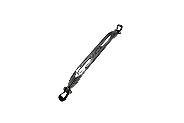 Megan Racing Rear Gunmetal Lower Brace Tie Bar for 1992-1996 Honda PRELUDE - MR-SB-HP9201RL-G - (1996 1995 1994 1993 1992)