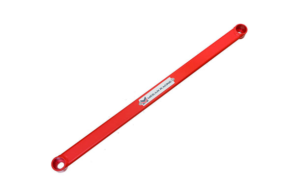 Megan Racing Rear Red Lower Brace Tie Bar for 2000-2005 MITSUBISHI ECLIPSE - MR-SB-ME00RL-R - (2005 2004 2003 2002 2001 2000)